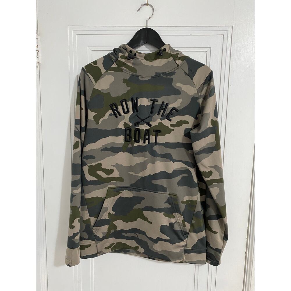 Minnesota Gophers Row the Boat UNRL Brand Camo Hoodie Size S